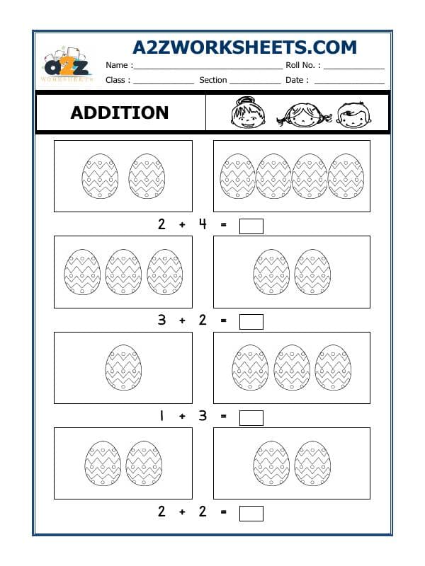 A2ZWorksheets:Maths-Addition-Class-I-Picture Addition-03