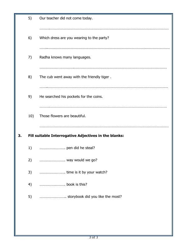 A2ZWorksheets:English-Grammar-Adjectives