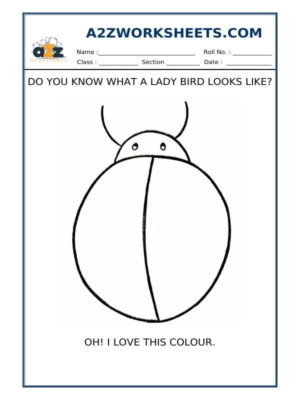 A2ZWorksheets:English-Recognition-Recognition Of Red Colour - 08