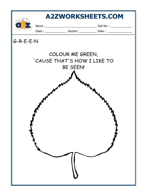 Recognition Of Green Colour-04
